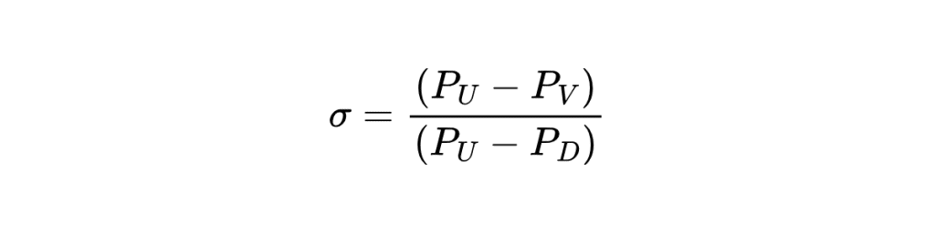 cavitation and flashing - determine cavitation index formula UReason